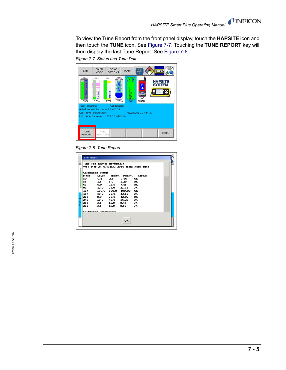 INFICON HAPSITE Smart Plus Chemical Identification System User Manual | Page 247 / 586