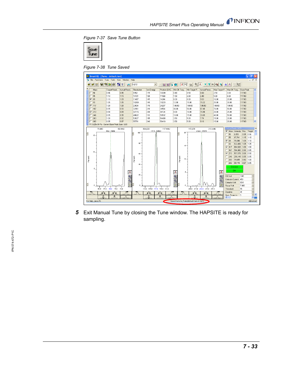 Figure 7-38 | INFICON HAPSITE Smart Plus Chemical Identification System User Manual | Page 275 / 586