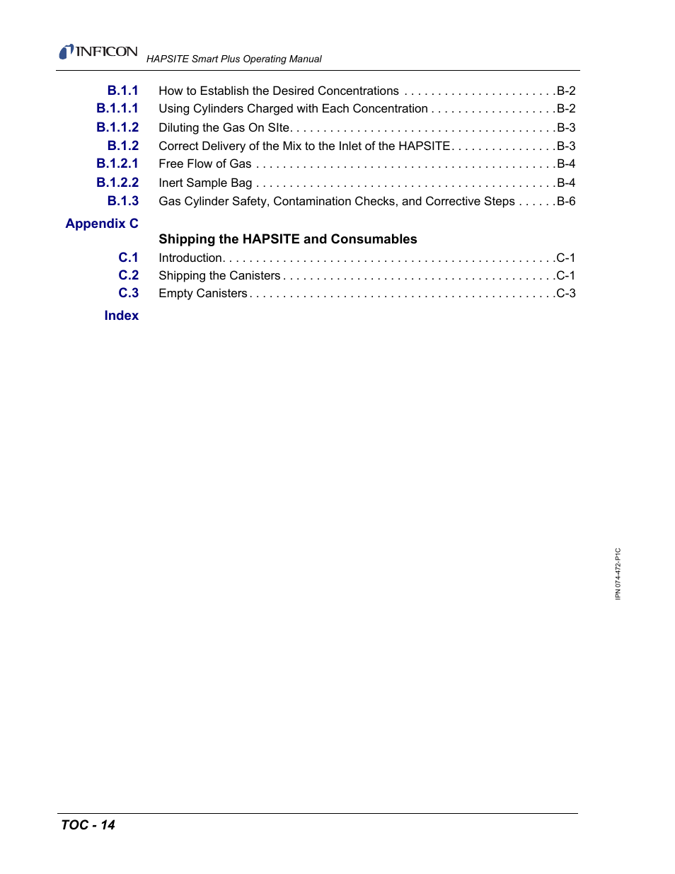 INFICON HAPSITE Smart Plus Chemical Identification System User Manual | Page 28 / 586