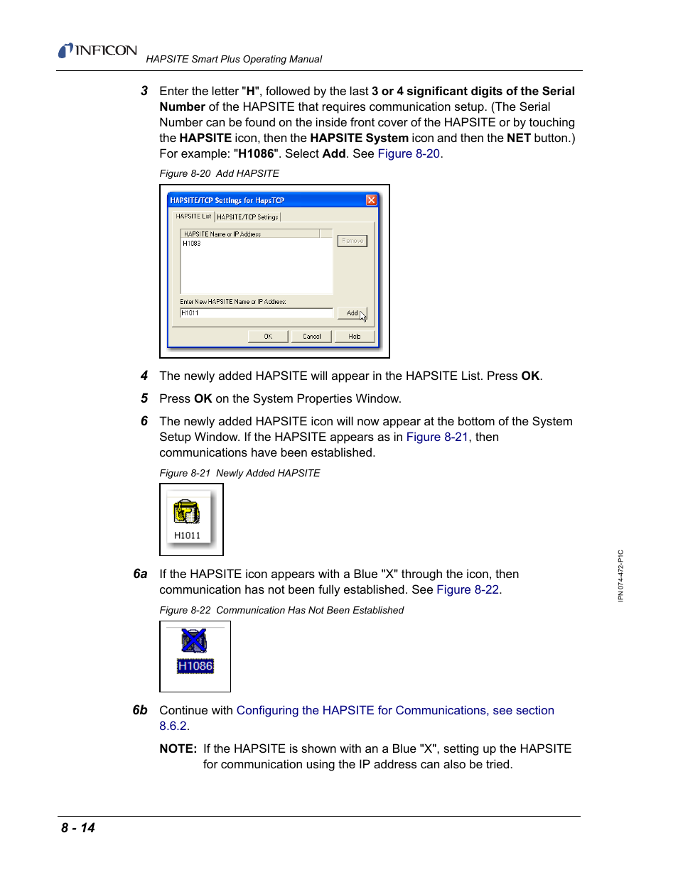 INFICON HAPSITE Smart Plus Chemical Identification System User Manual | Page 290 / 586