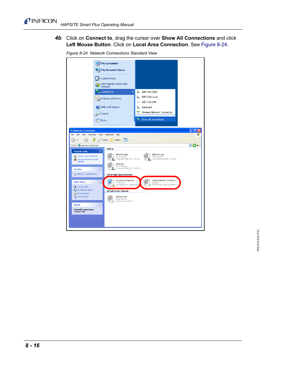 Step 4b | INFICON HAPSITE Smart Plus Chemical Identification System User Manual | Page 292 / 586