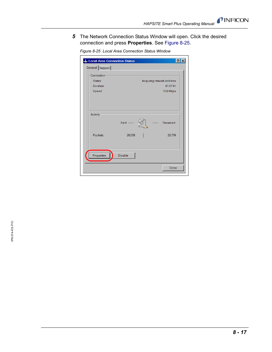 INFICON HAPSITE Smart Plus Chemical Identification System User Manual | Page 293 / 586