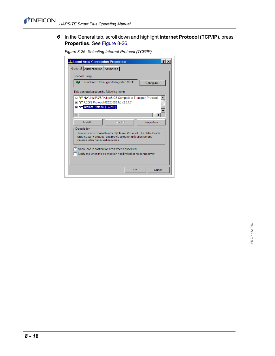 INFICON HAPSITE Smart Plus Chemical Identification System User Manual | Page 294 / 586