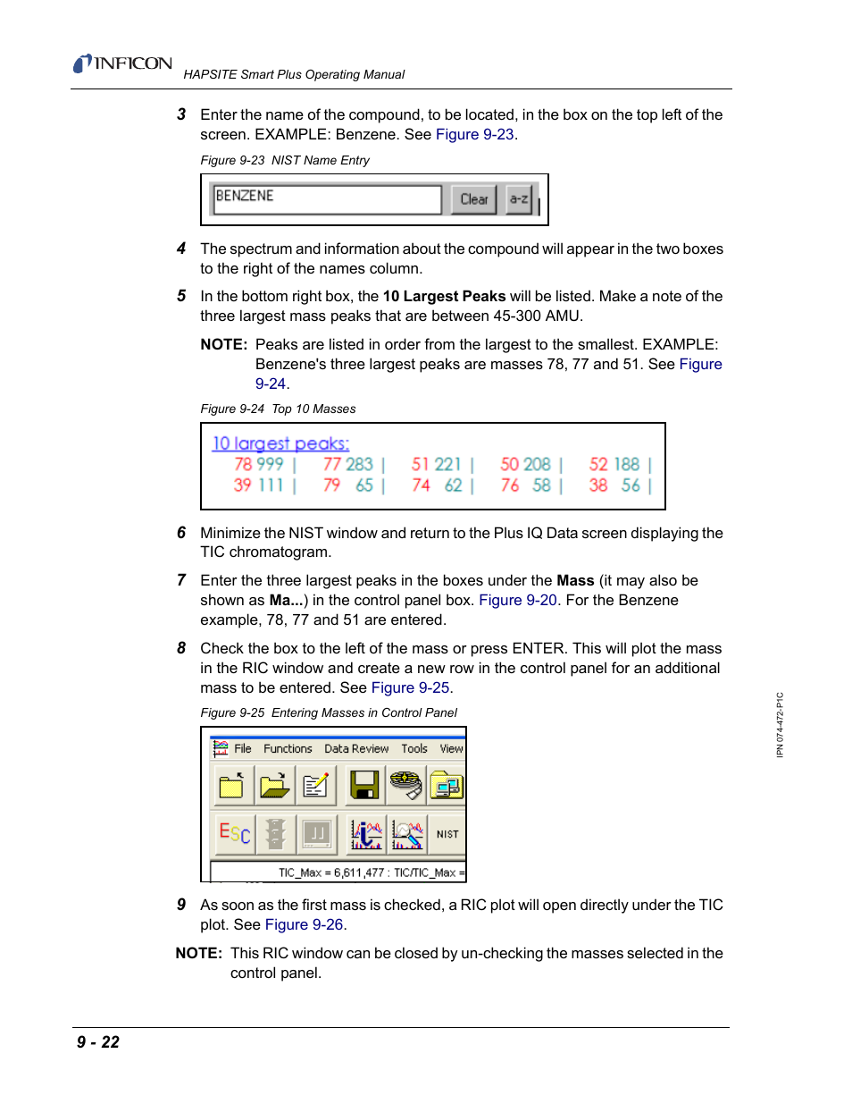 INFICON HAPSITE Smart Plus Chemical Identification System User Manual | Page 330 / 586