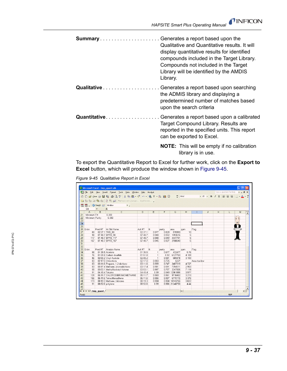 INFICON HAPSITE Smart Plus Chemical Identification System User Manual | Page 345 / 586