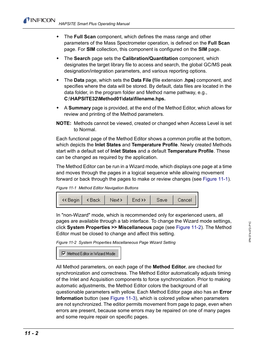 INFICON HAPSITE Smart Plus Chemical Identification System User Manual | Page 362 / 586
