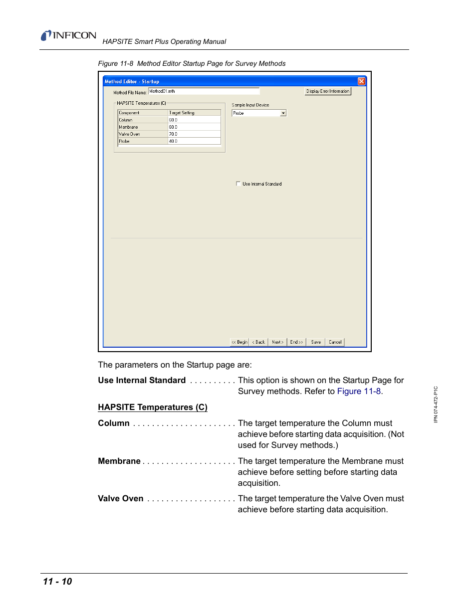 INFICON HAPSITE Smart Plus Chemical Identification System User Manual | Page 370 / 586