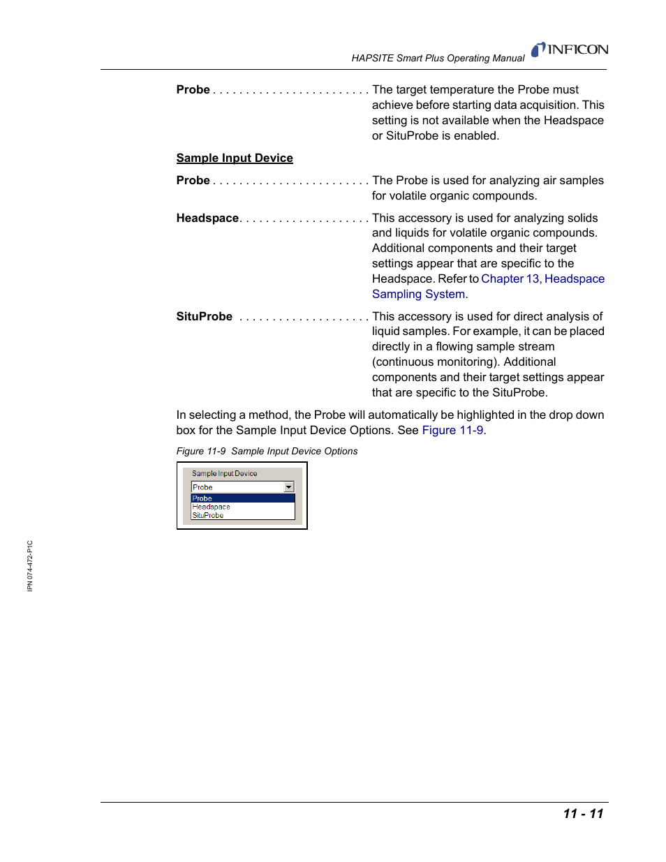 INFICON HAPSITE Smart Plus Chemical Identification System User Manual | Page 371 / 586