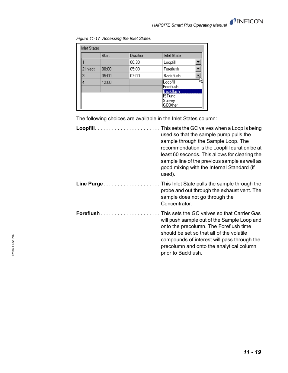 INFICON HAPSITE Smart Plus Chemical Identification System User Manual | Page 379 / 586