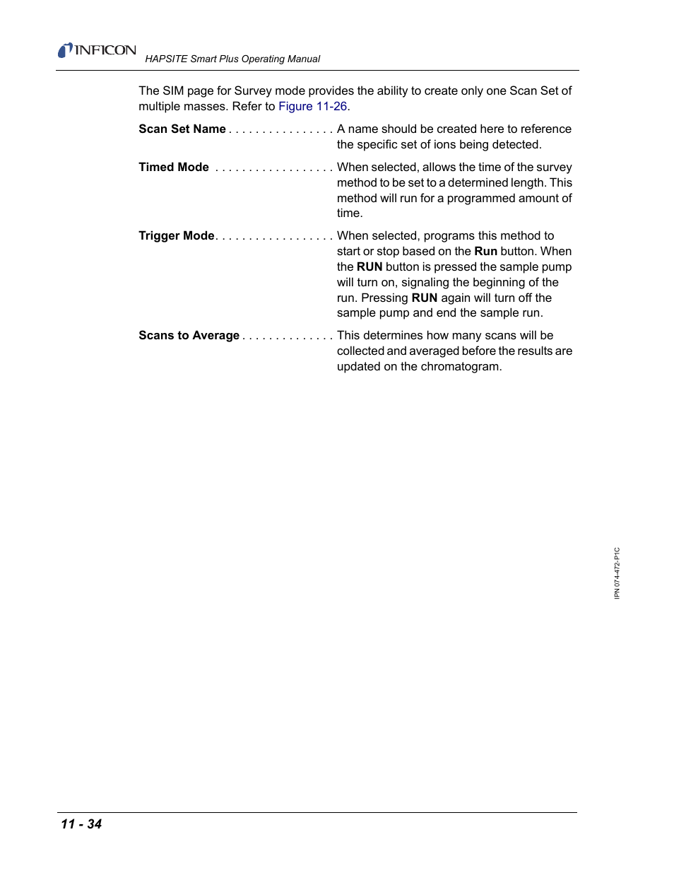INFICON HAPSITE Smart Plus Chemical Identification System User Manual | Page 394 / 586