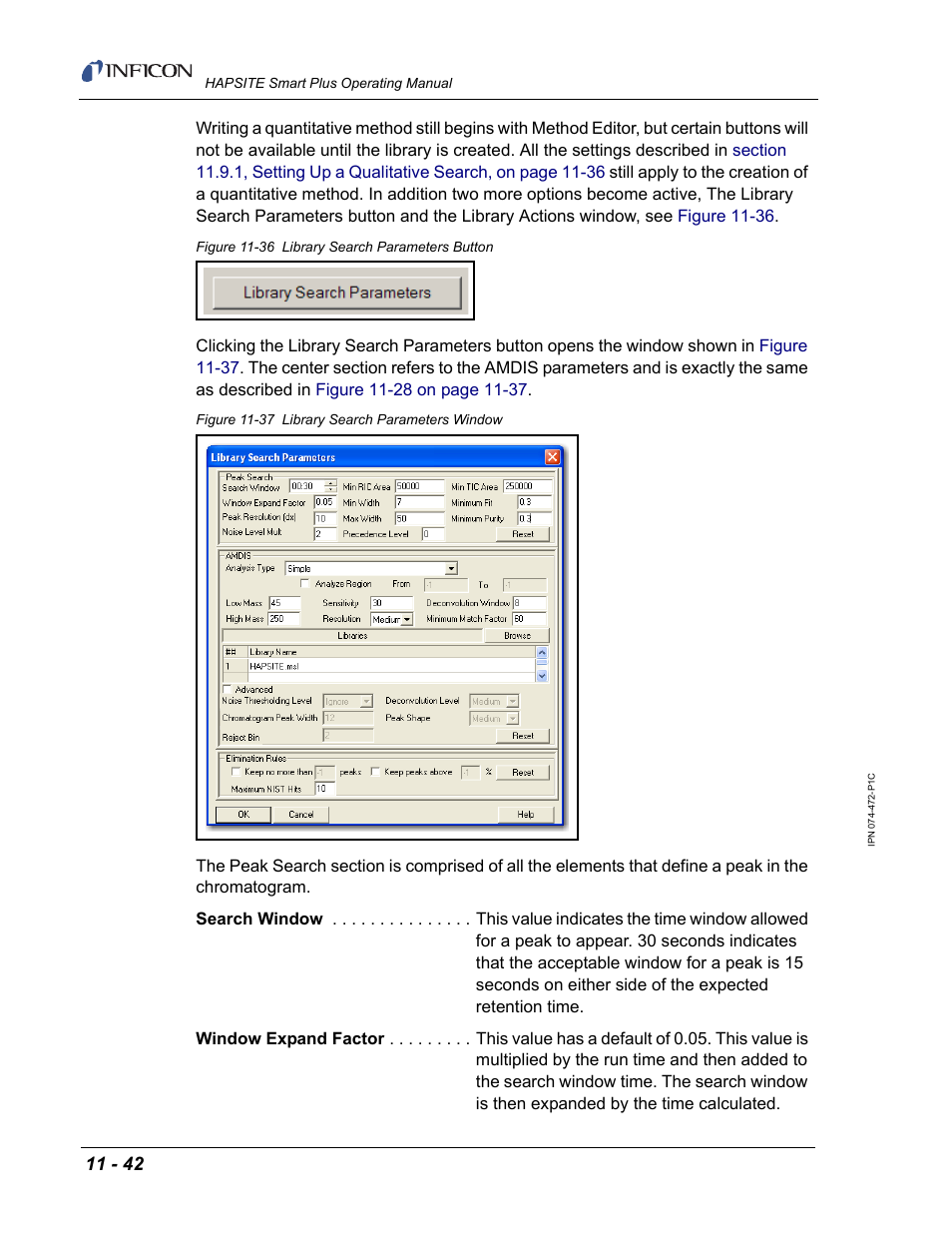 INFICON HAPSITE Smart Plus Chemical Identification System User Manual | Page 402 / 586