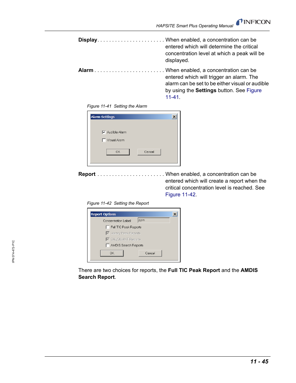 INFICON HAPSITE Smart Plus Chemical Identification System User Manual | Page 405 / 586