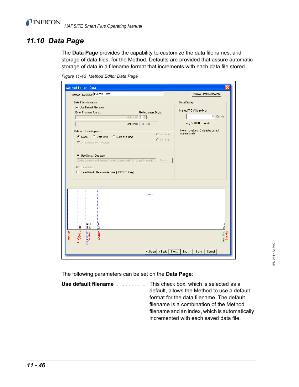 10 data page | INFICON HAPSITE Smart Plus Chemical Identification System User Manual | Page 406 / 586