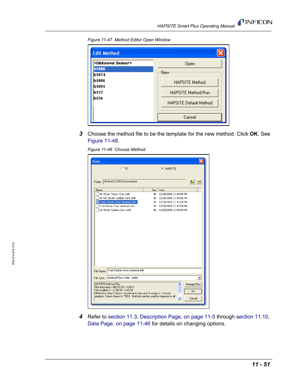 Figure 11-47 | INFICON HAPSITE Smart Plus Chemical Identification System User Manual | Page 411 / 586