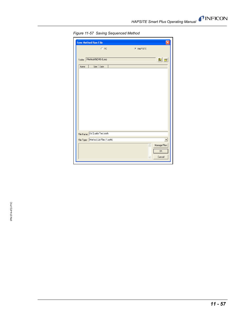 Figure | INFICON HAPSITE Smart Plus Chemical Identification System User Manual | Page 417 / 586