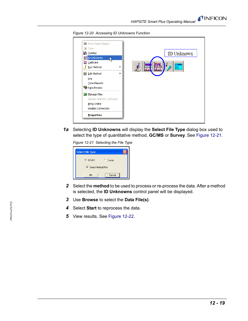 INFICON HAPSITE Smart Plus Chemical Identification System User Manual | Page 437 / 586