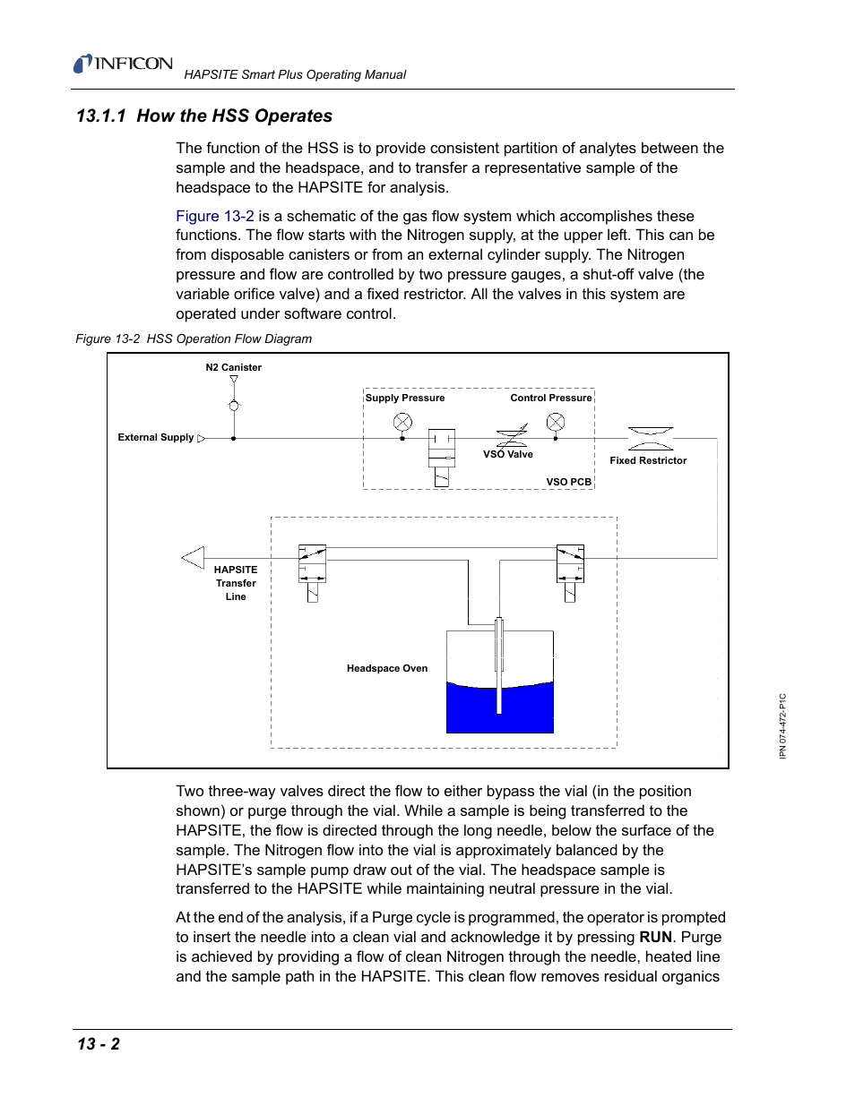1 how the hss operates | INFICON HAPSITE Smart Plus Chemical Identification System User Manual | Page 440 / 586