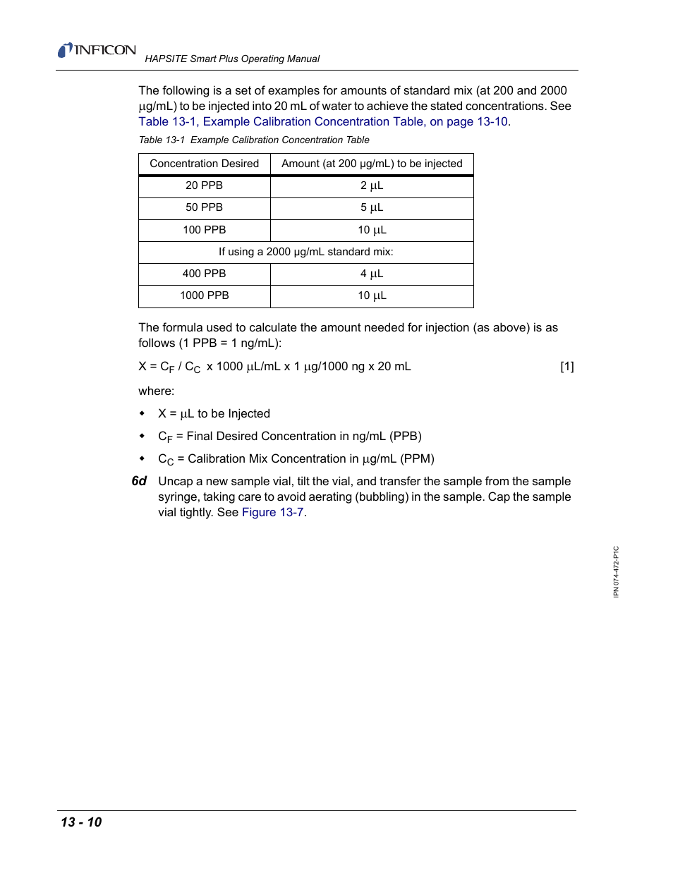 INFICON HAPSITE Smart Plus Chemical Identification System User Manual | Page 448 / 586