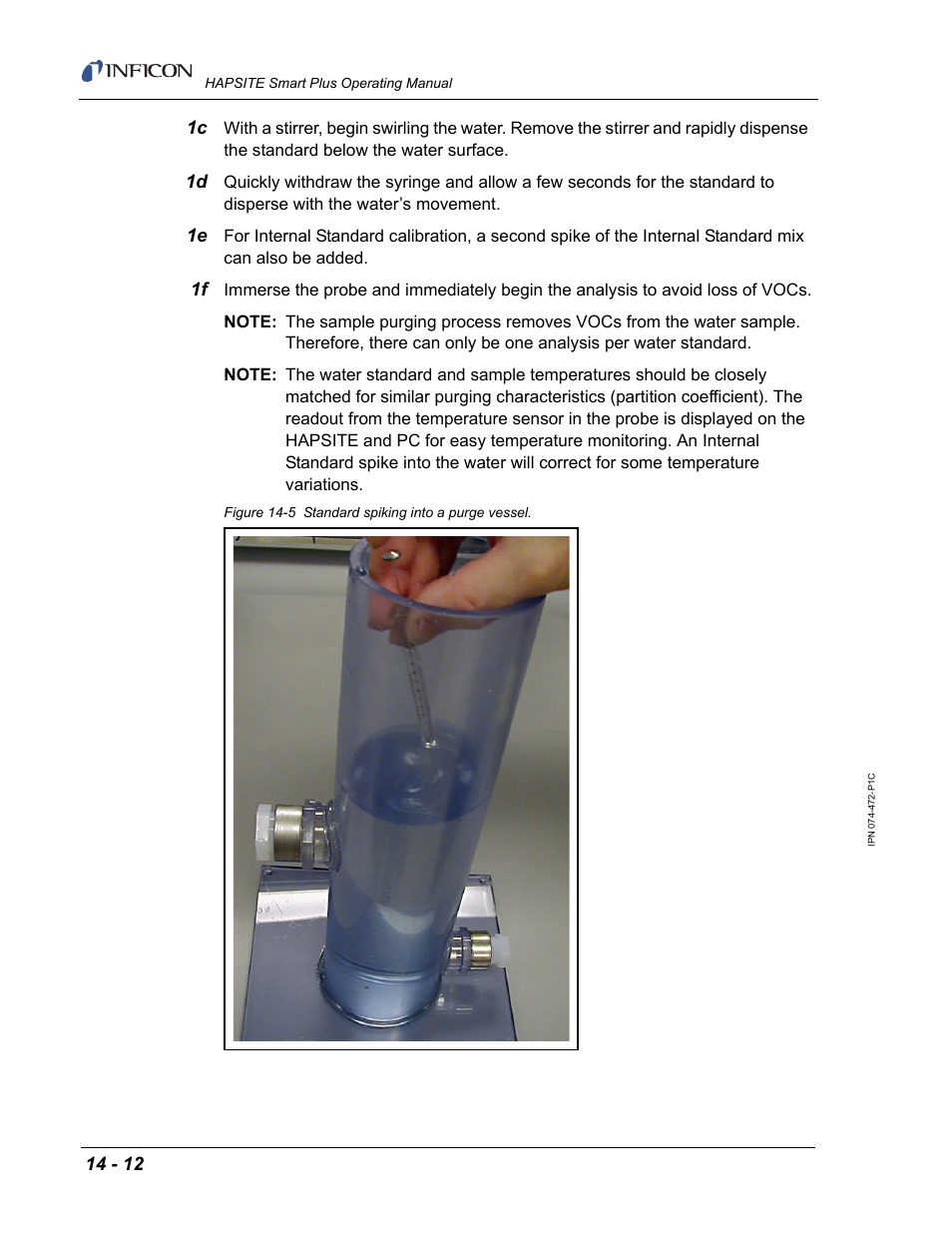 INFICON HAPSITE Smart Plus Chemical Identification System User Manual | Page 470 / 586