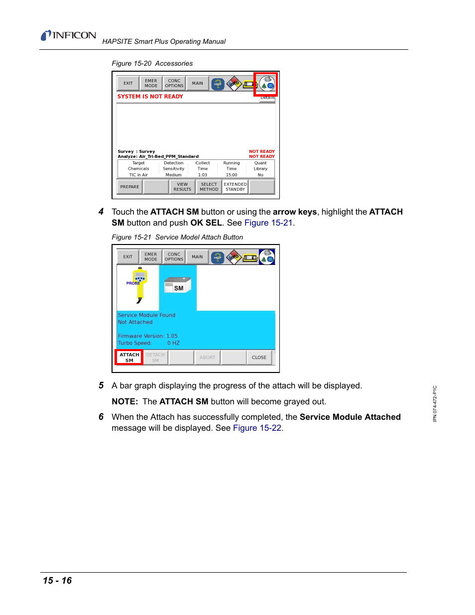 Pears. see, Figure 15-20 | INFICON HAPSITE Smart Plus Chemical Identification System User Manual | Page 490 / 586