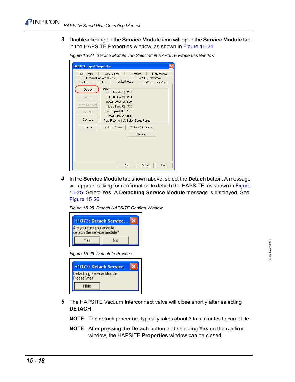 INFICON HAPSITE Smart Plus Chemical Identification System User Manual | Page 492 / 586