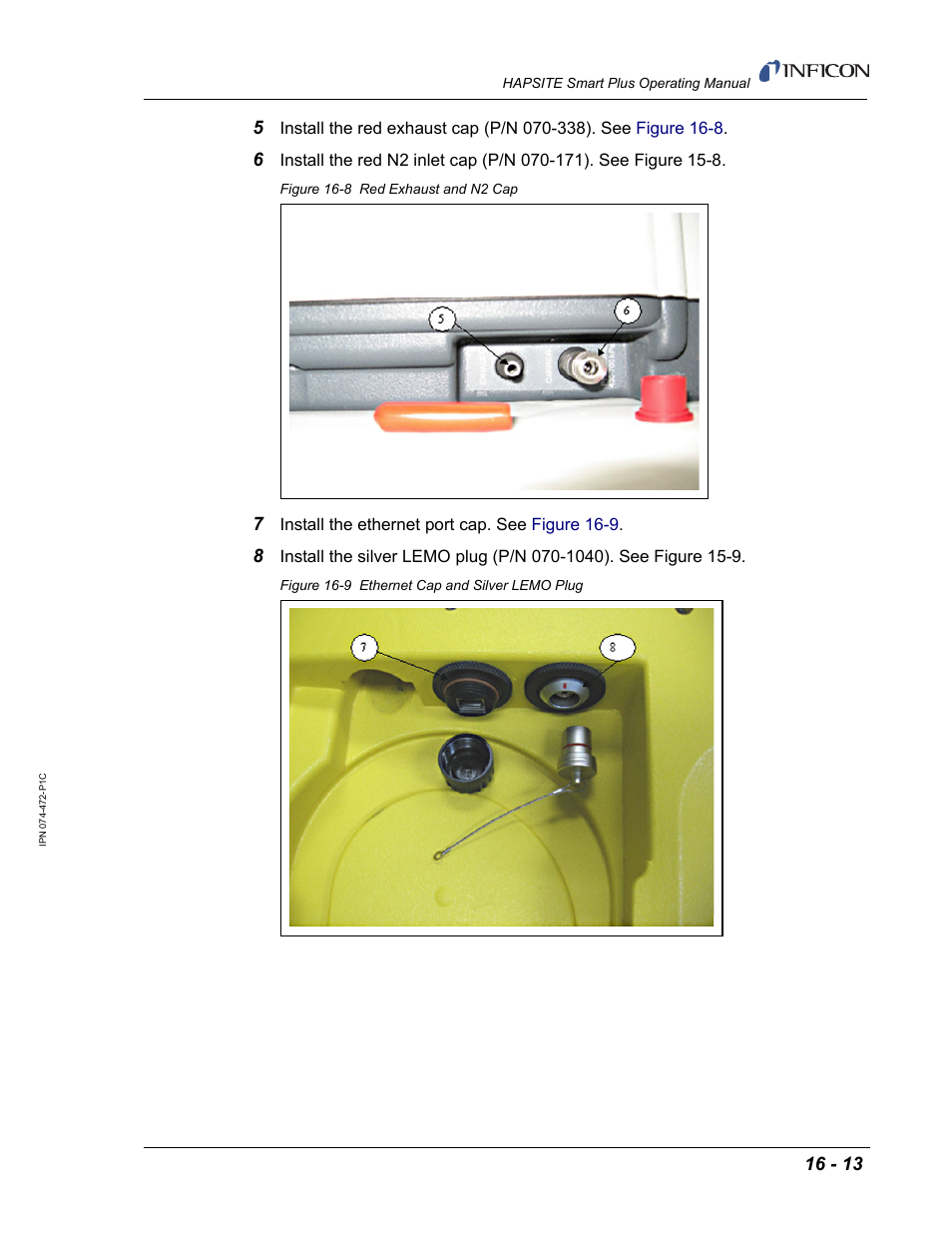 INFICON HAPSITE Smart Plus Chemical Identification System User Manual | Page 511 / 586
