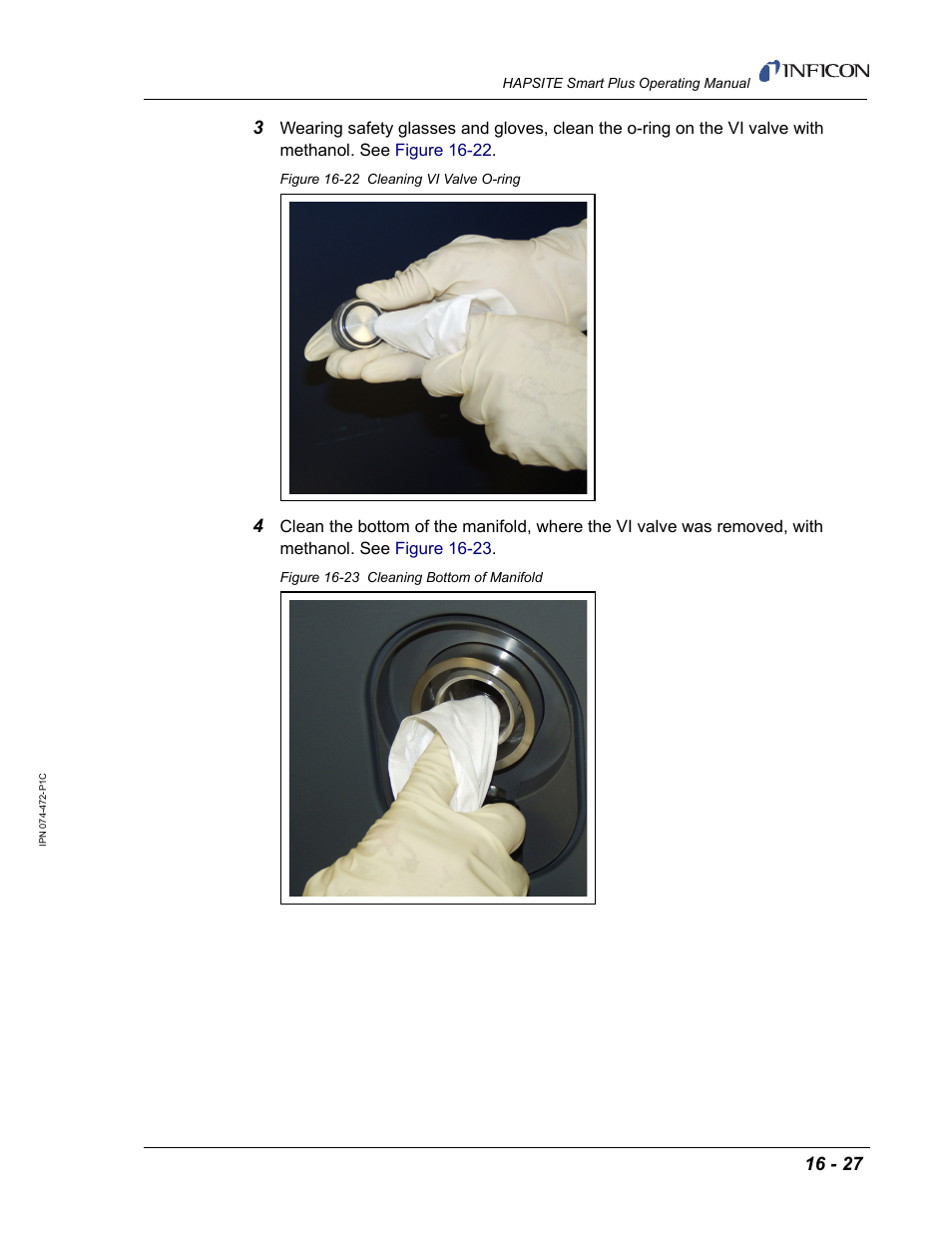 INFICON HAPSITE Smart Plus Chemical Identification System User Manual | Page 525 / 586