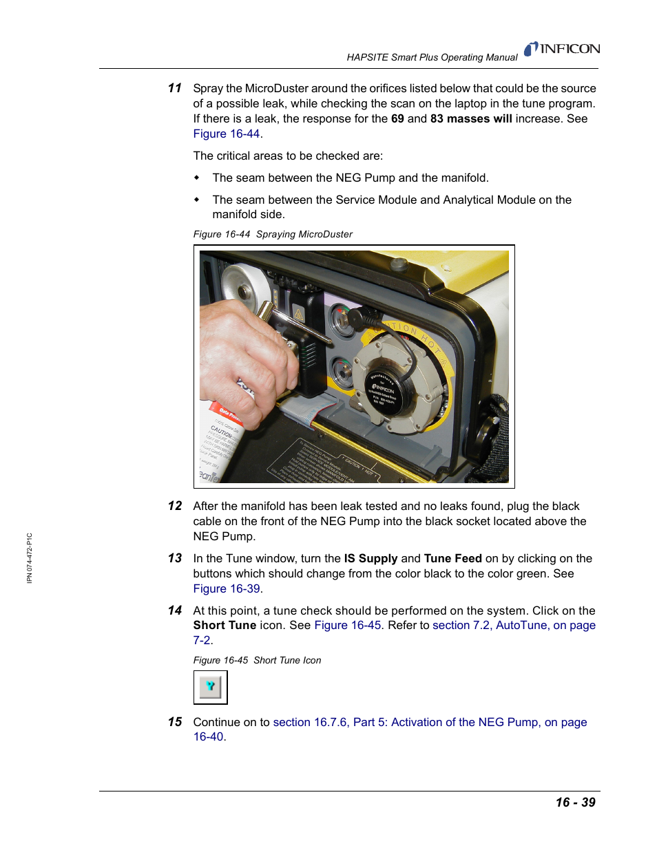 INFICON HAPSITE Smart Plus Chemical Identification System User Manual | Page 537 / 586