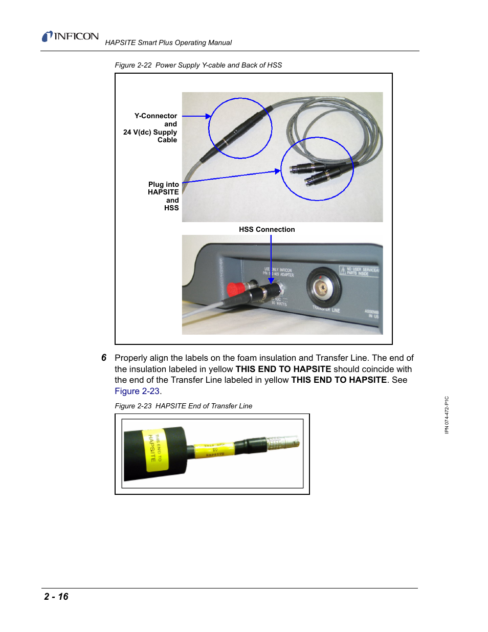 INFICON HAPSITE Smart Plus Chemical Identification System User Manual | Page 54 / 586