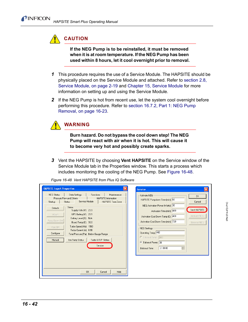 INFICON HAPSITE Smart Plus Chemical Identification System User Manual | Page 540 / 586