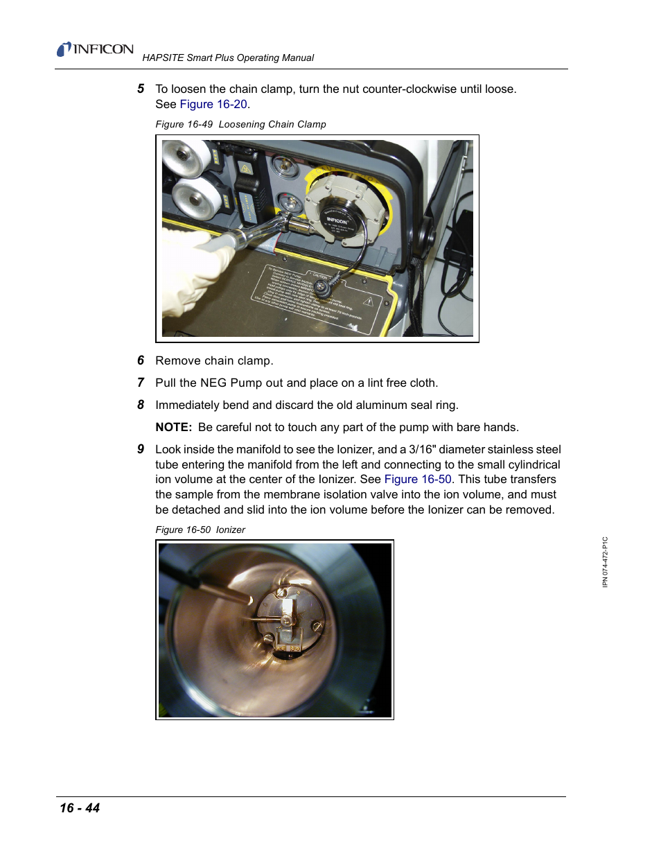 INFICON HAPSITE Smart Plus Chemical Identification System User Manual | Page 542 / 586