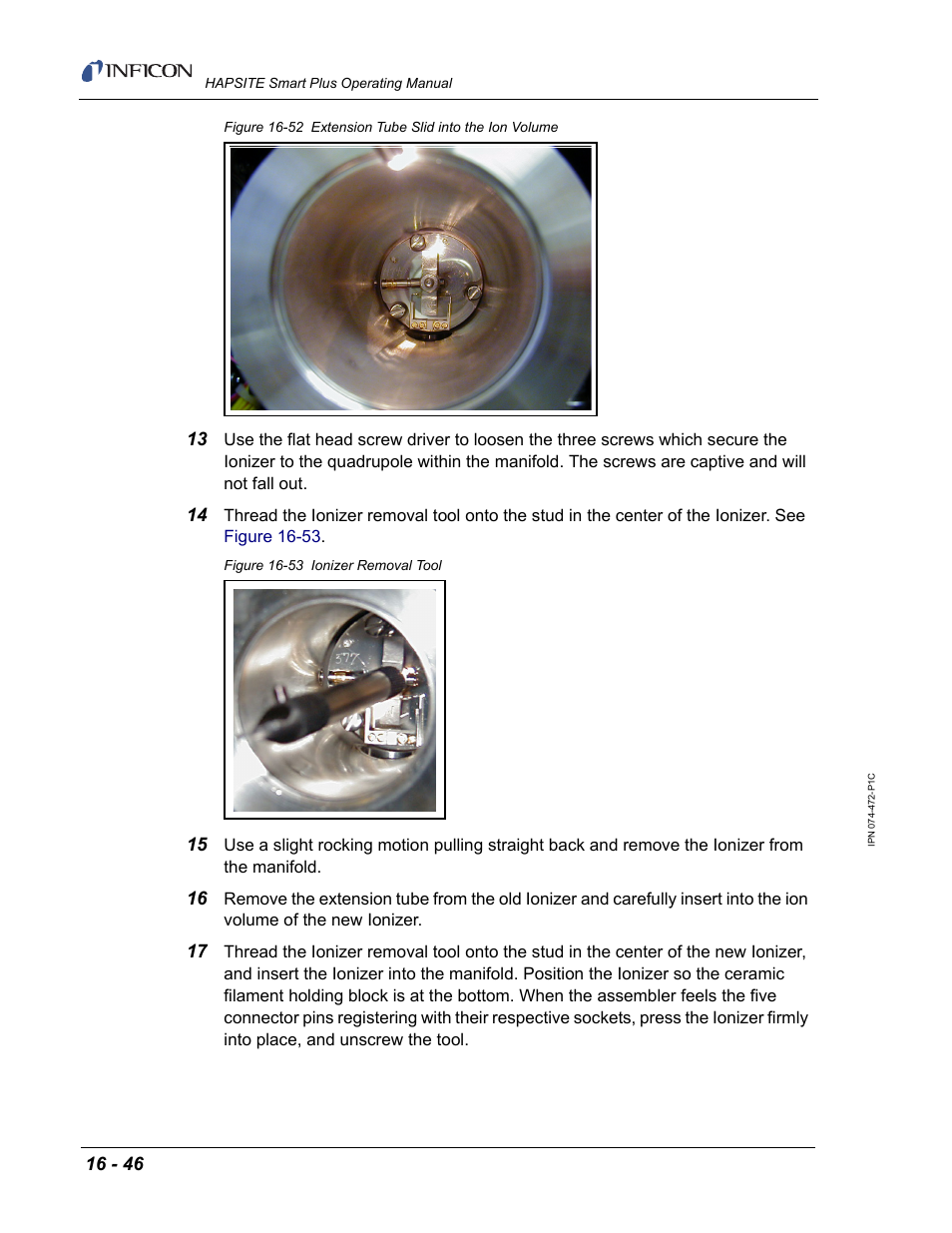 INFICON HAPSITE Smart Plus Chemical Identification System User Manual | Page 544 / 586