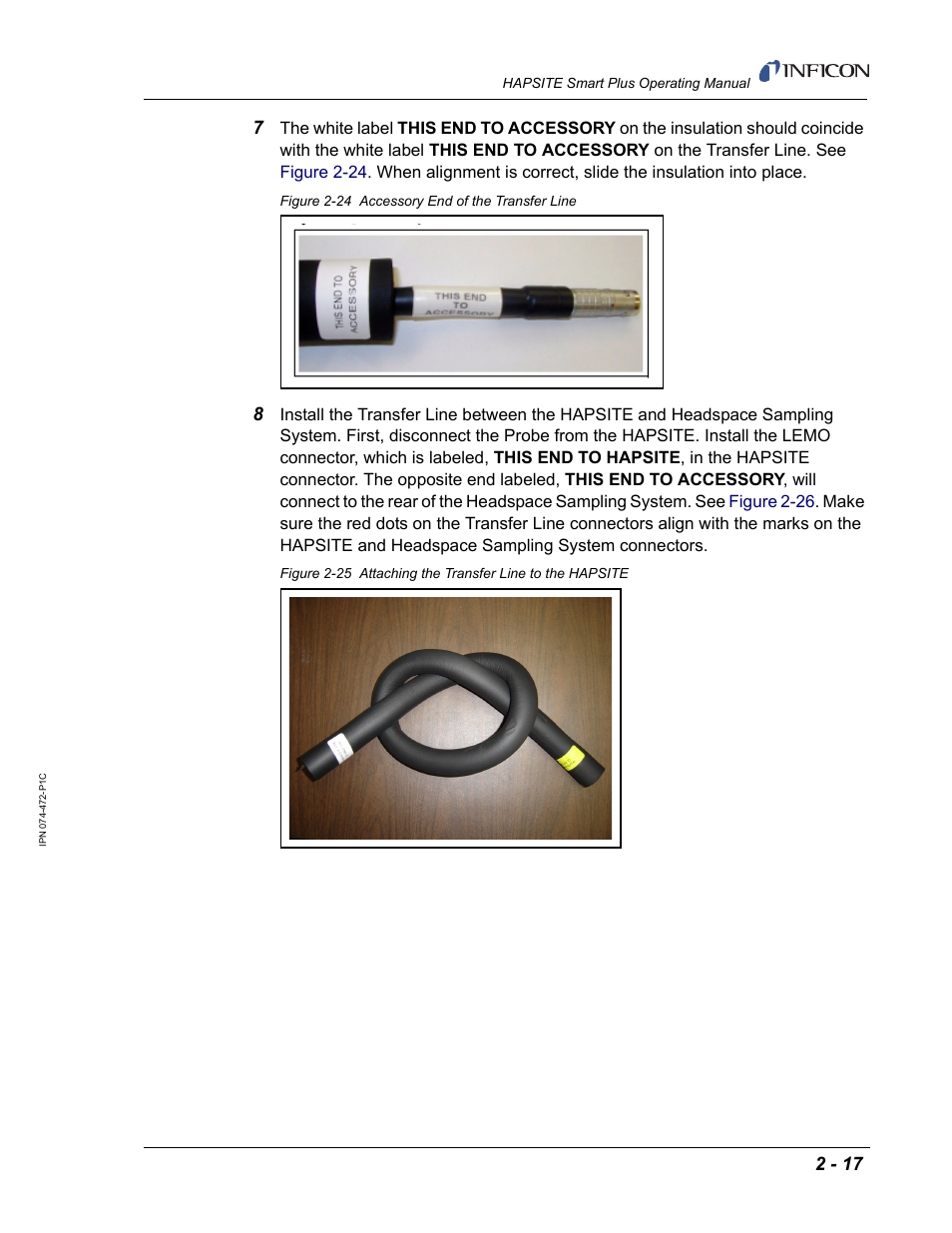 INFICON HAPSITE Smart Plus Chemical Identification System User Manual | Page 55 / 586