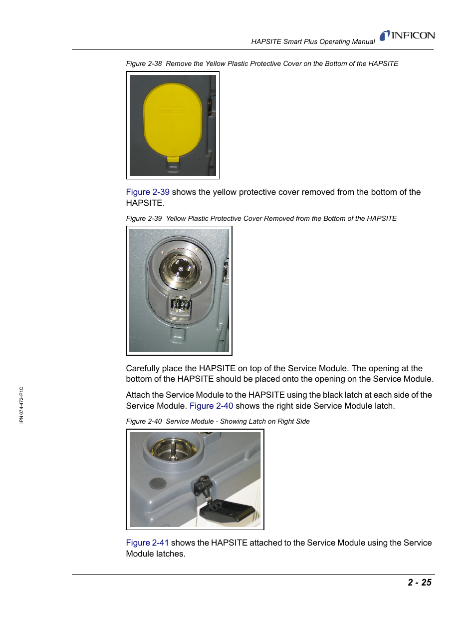 INFICON HAPSITE Smart Plus Chemical Identification System User Manual | Page 63 / 586