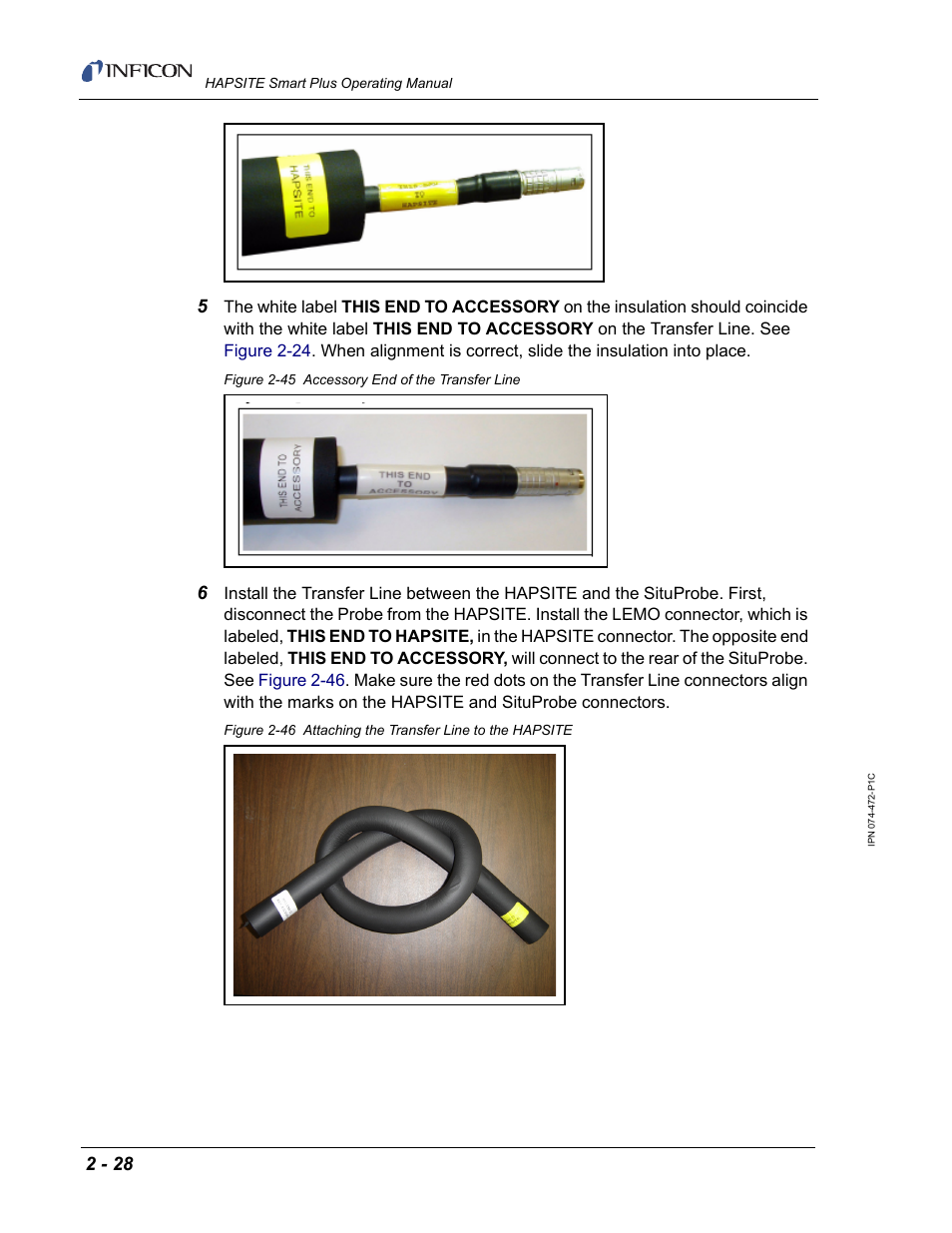 INFICON HAPSITE Smart Plus Chemical Identification System User Manual | Page 66 / 586