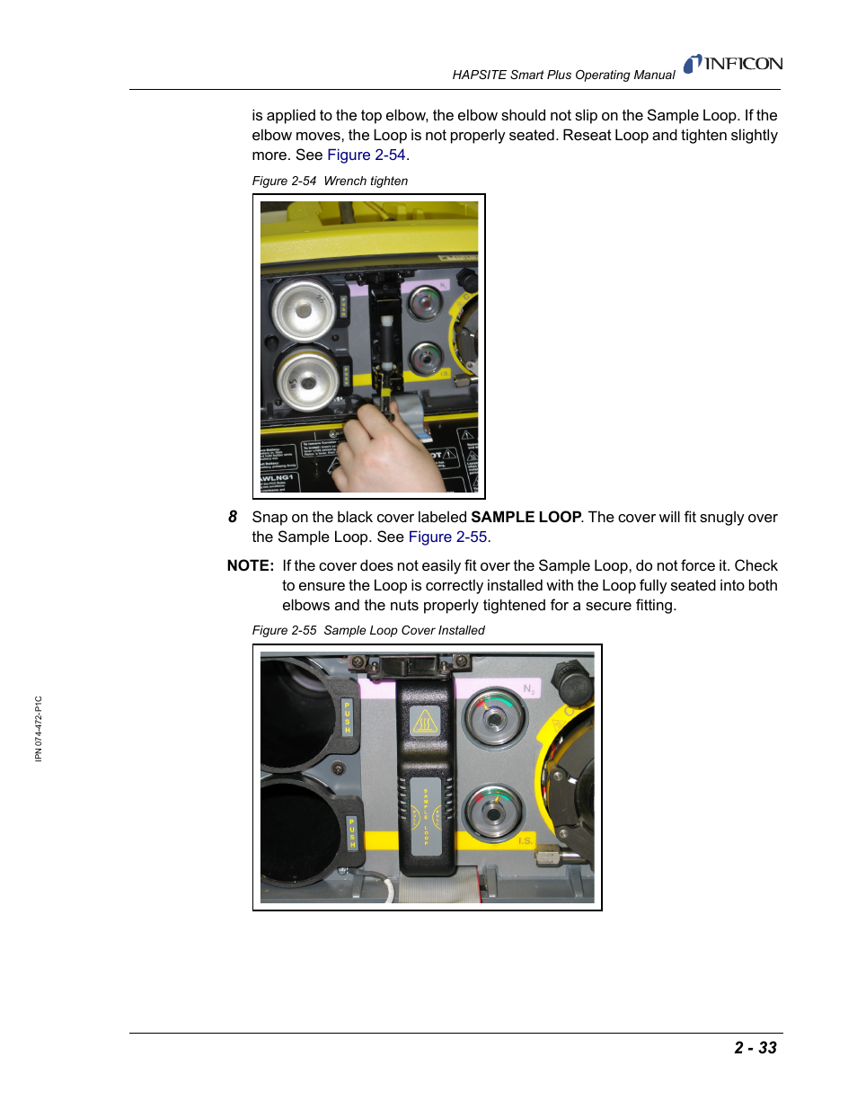 INFICON HAPSITE Smart Plus Chemical Identification System User Manual | Page 71 / 586