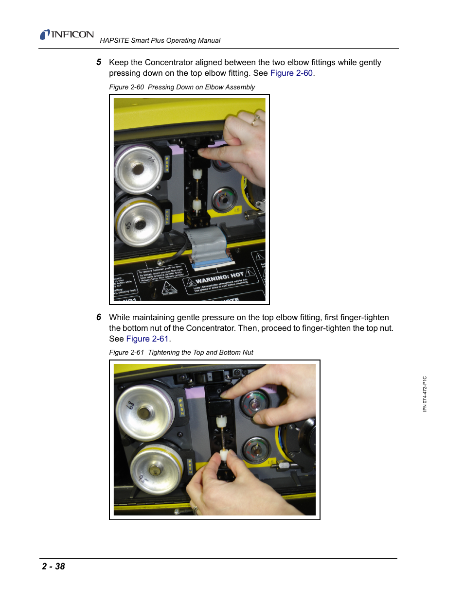 INFICON HAPSITE Smart Plus Chemical Identification System User Manual | Page 76 / 586