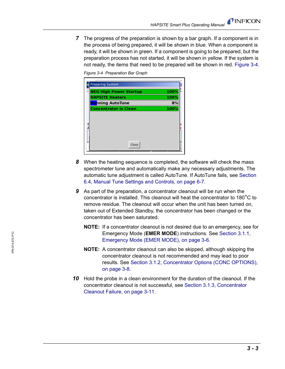 INFICON HAPSITE Smart Plus Chemical Identification System User Manual | Page 97 / 586