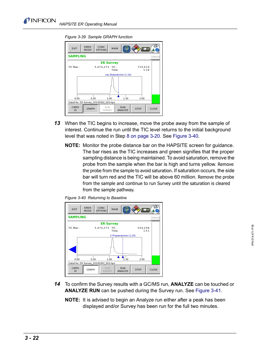 INFICON HAPSITE ER Chemical Identification System User Manual | Page 106 / 560