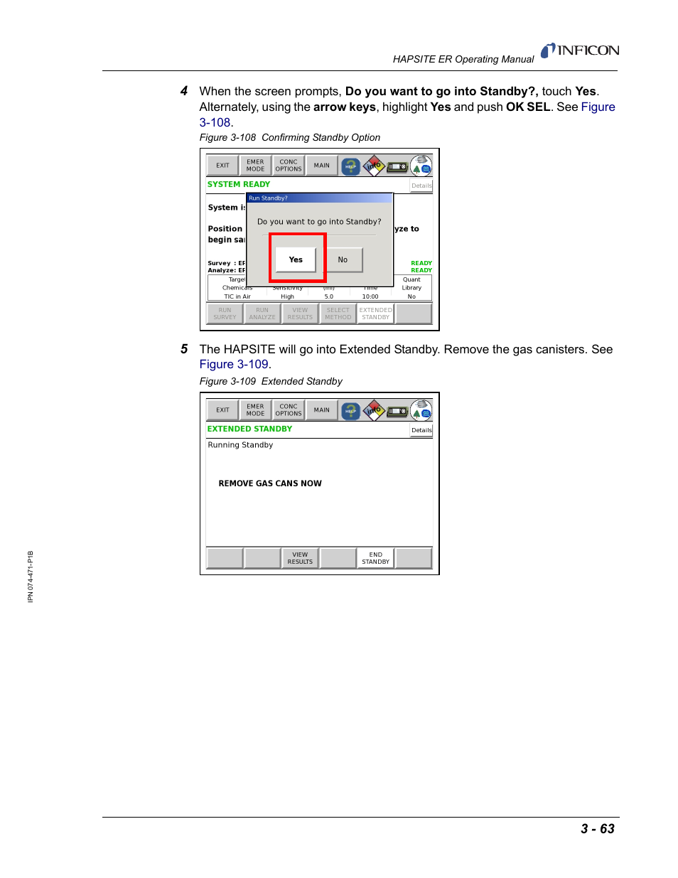 INFICON HAPSITE ER Chemical Identification System User Manual | Page 147 / 560