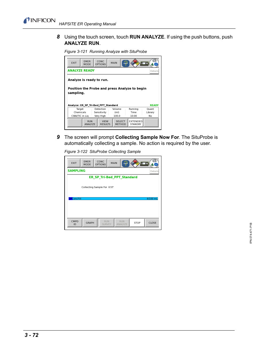 INFICON HAPSITE ER Chemical Identification System User Manual | Page 156 / 560