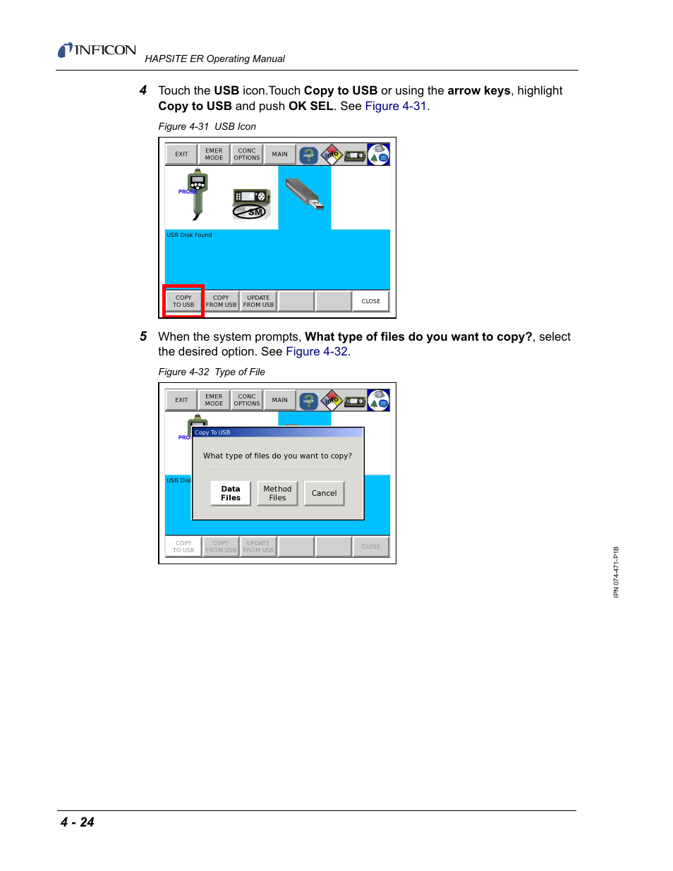 INFICON HAPSITE ER Chemical Identification System User Manual | Page 184 / 560