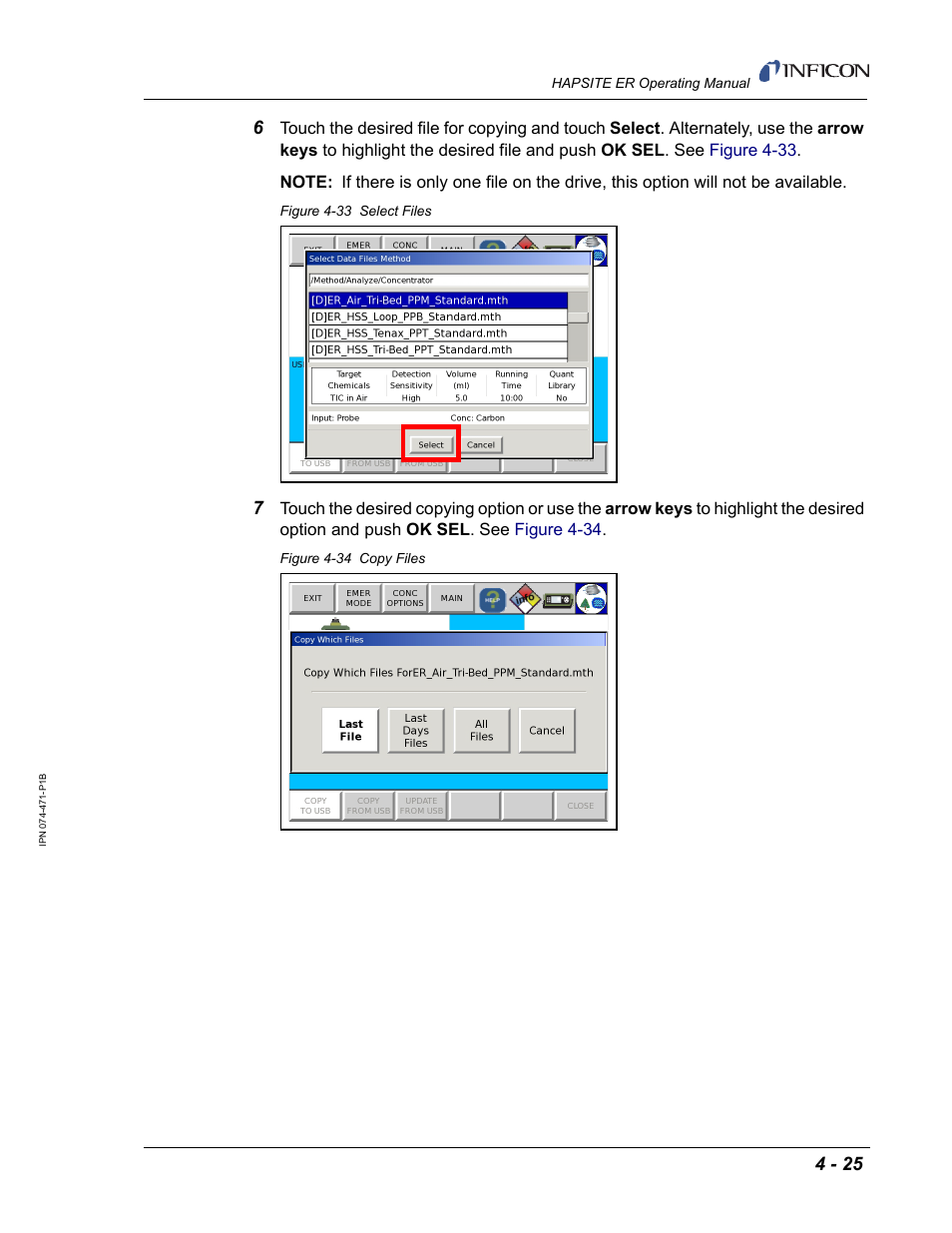 INFICON HAPSITE ER Chemical Identification System User Manual | Page 185 / 560