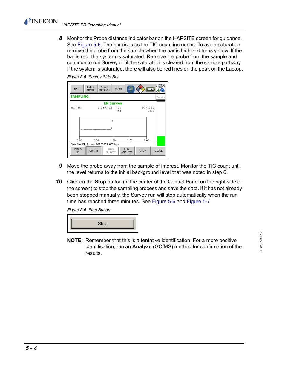 INFICON HAPSITE ER Chemical Identification System User Manual | Page 198 / 560