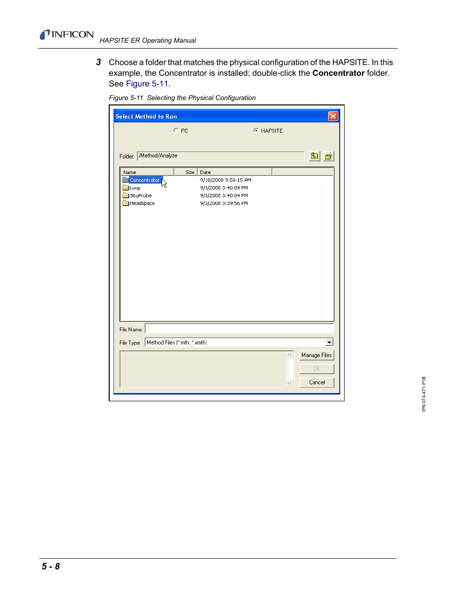 INFICON HAPSITE ER Chemical Identification System User Manual | Page 202 / 560