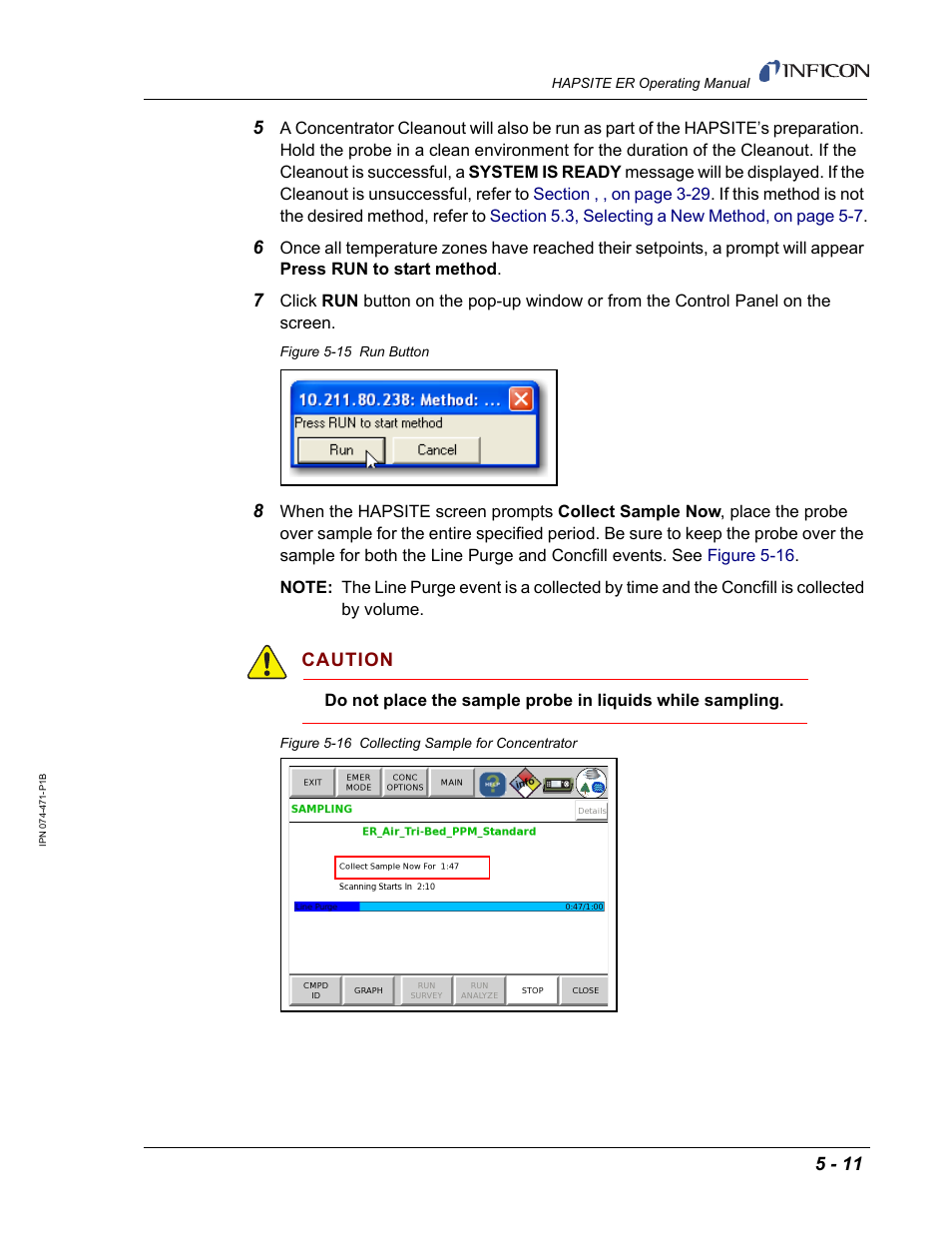 INFICON HAPSITE ER Chemical Identification System User Manual | Page 205 / 560