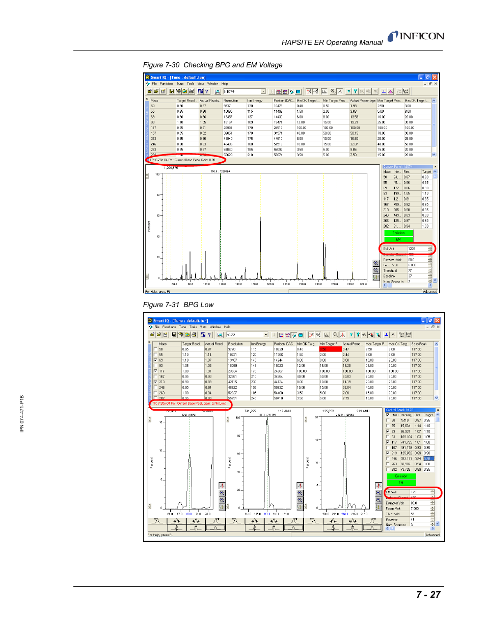 Figure 7-30 | INFICON HAPSITE ER Chemical Identification System User Manual | Page 253 / 560