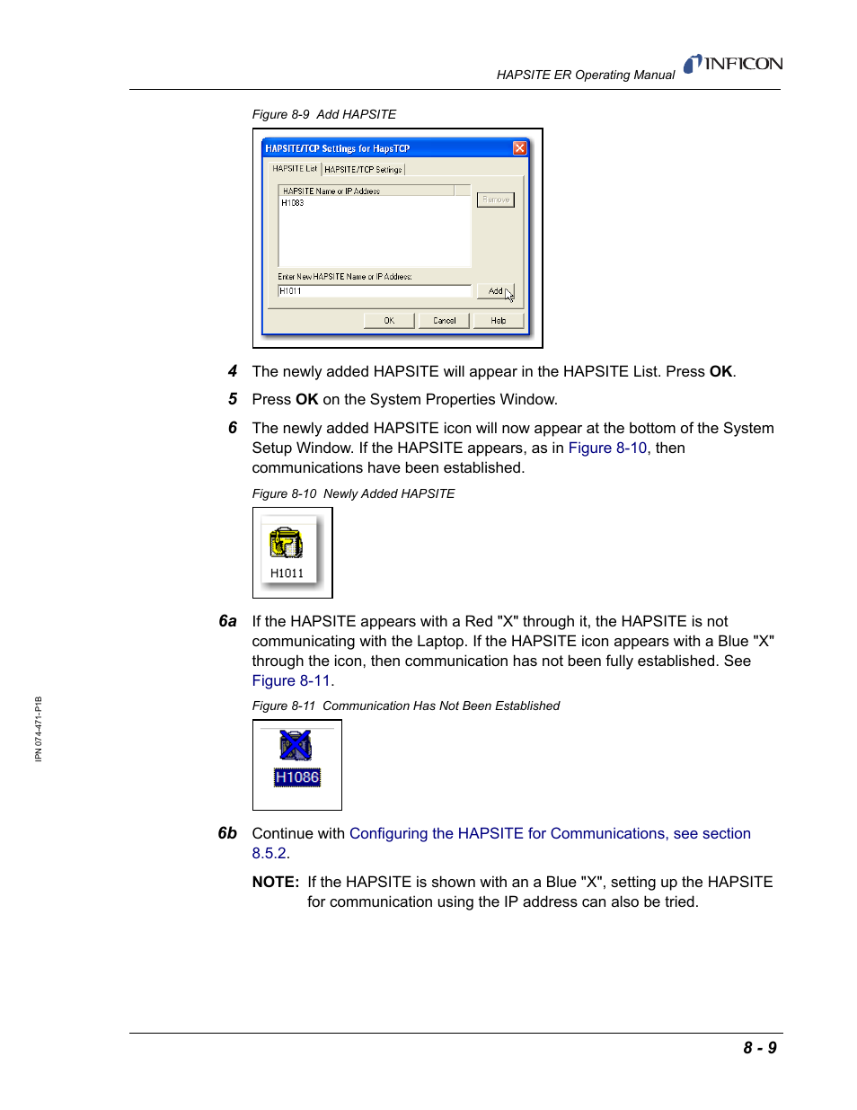 INFICON HAPSITE ER Chemical Identification System User Manual | Page 269 / 560