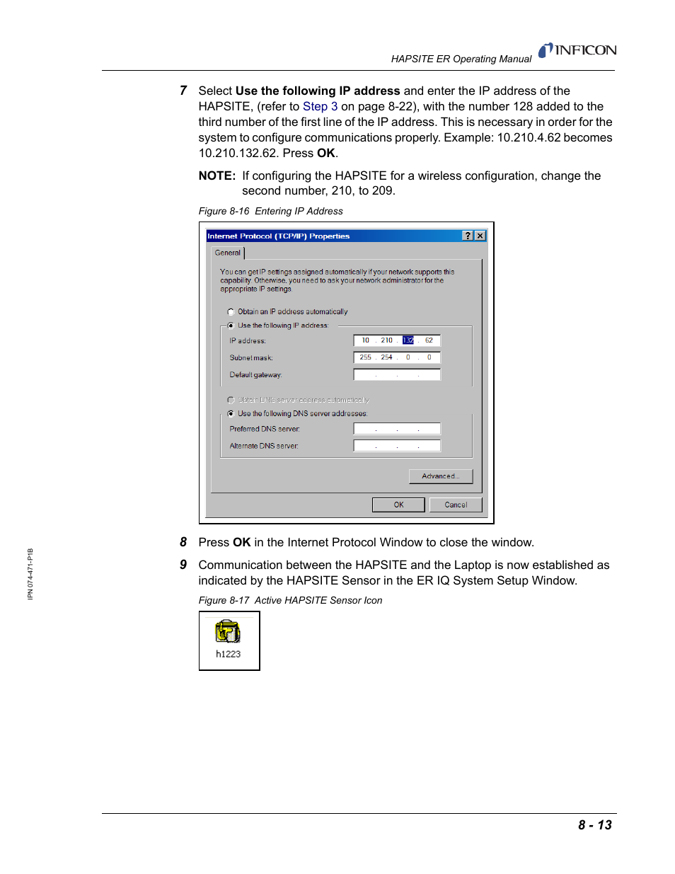 INFICON HAPSITE ER Chemical Identification System User Manual | Page 273 / 560