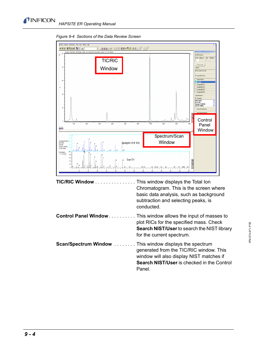 INFICON HAPSITE ER Chemical Identification System User Manual | Page 290 / 560